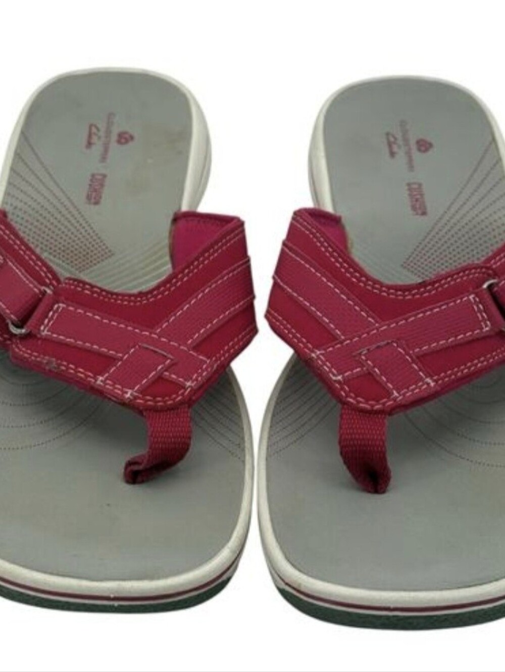 Clarks Cloud Steppers Pink Sandals Womens 8M Shoes